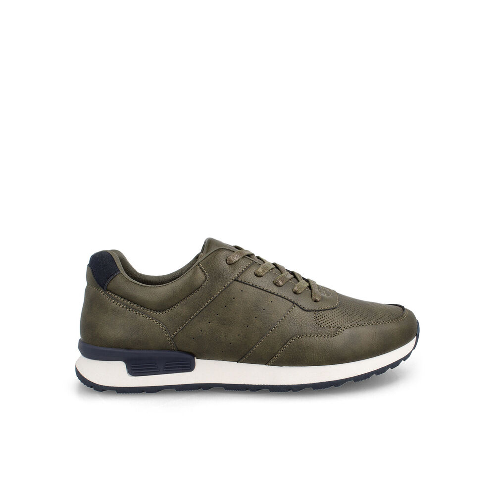 Zapatilla Hombre Bata Bristol Verde Oliva image number 0.0